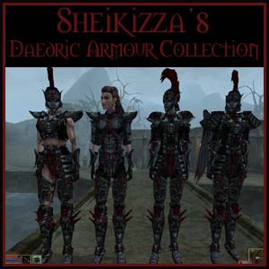 Sheikizza's Daedric Armour Collection